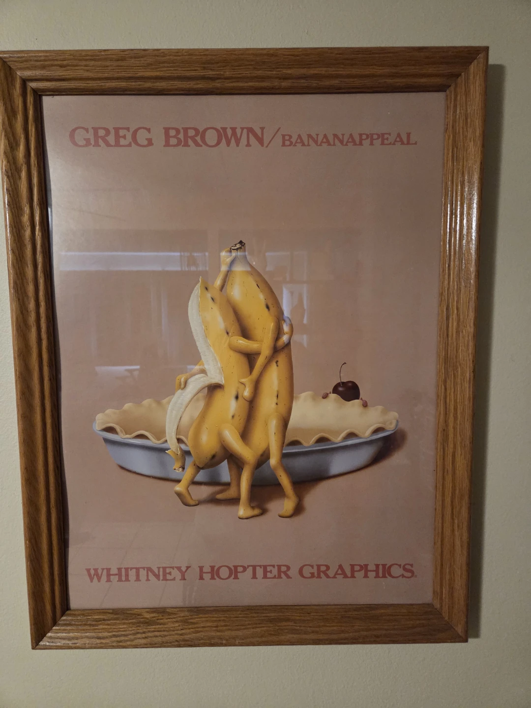 Greg Brown Bananappeal Framed Poster
