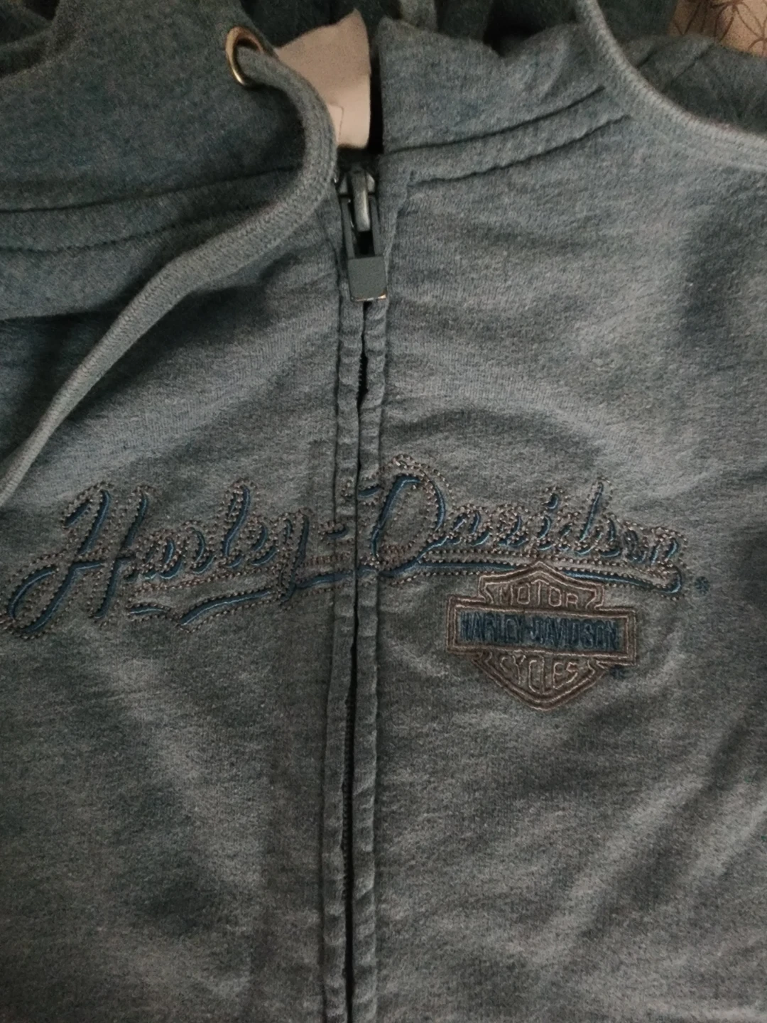 Harley-Davidson Short Sleeve Zip-Up Hoodie - photo 3