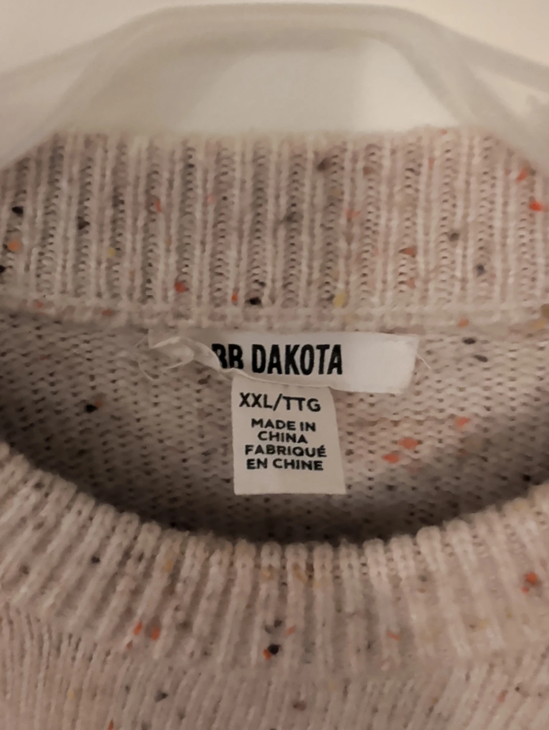 BB Dakota Speckled Knit Sweater XXL - photo 2