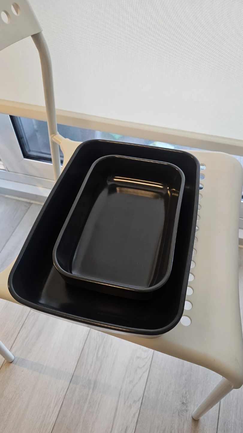IKEA black oven dish - photo 4