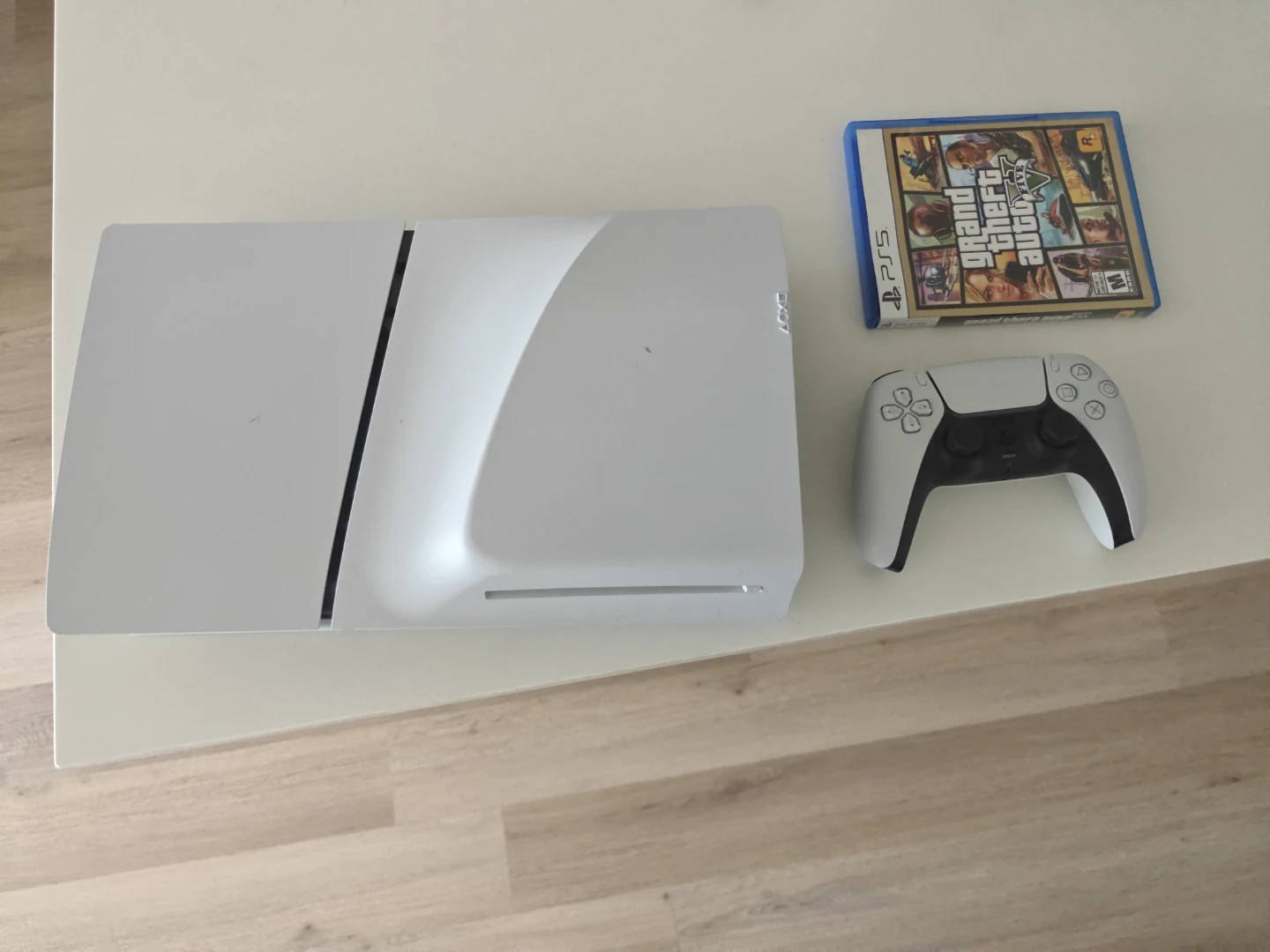 PlayStation 5 Console with Controller and Game