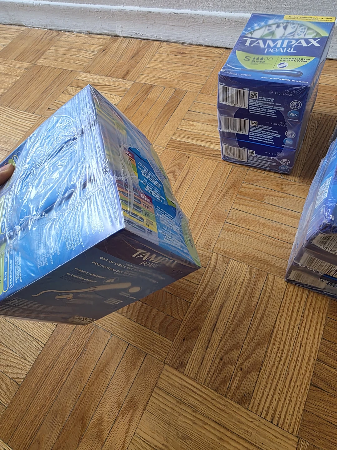 Tampax Pearl Super Absorbency Tampons 54 ct in each pack - photo 2
