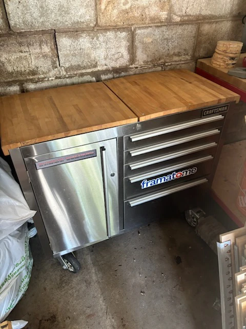 Craftsman 5 drawer stainless tool box - photo 5