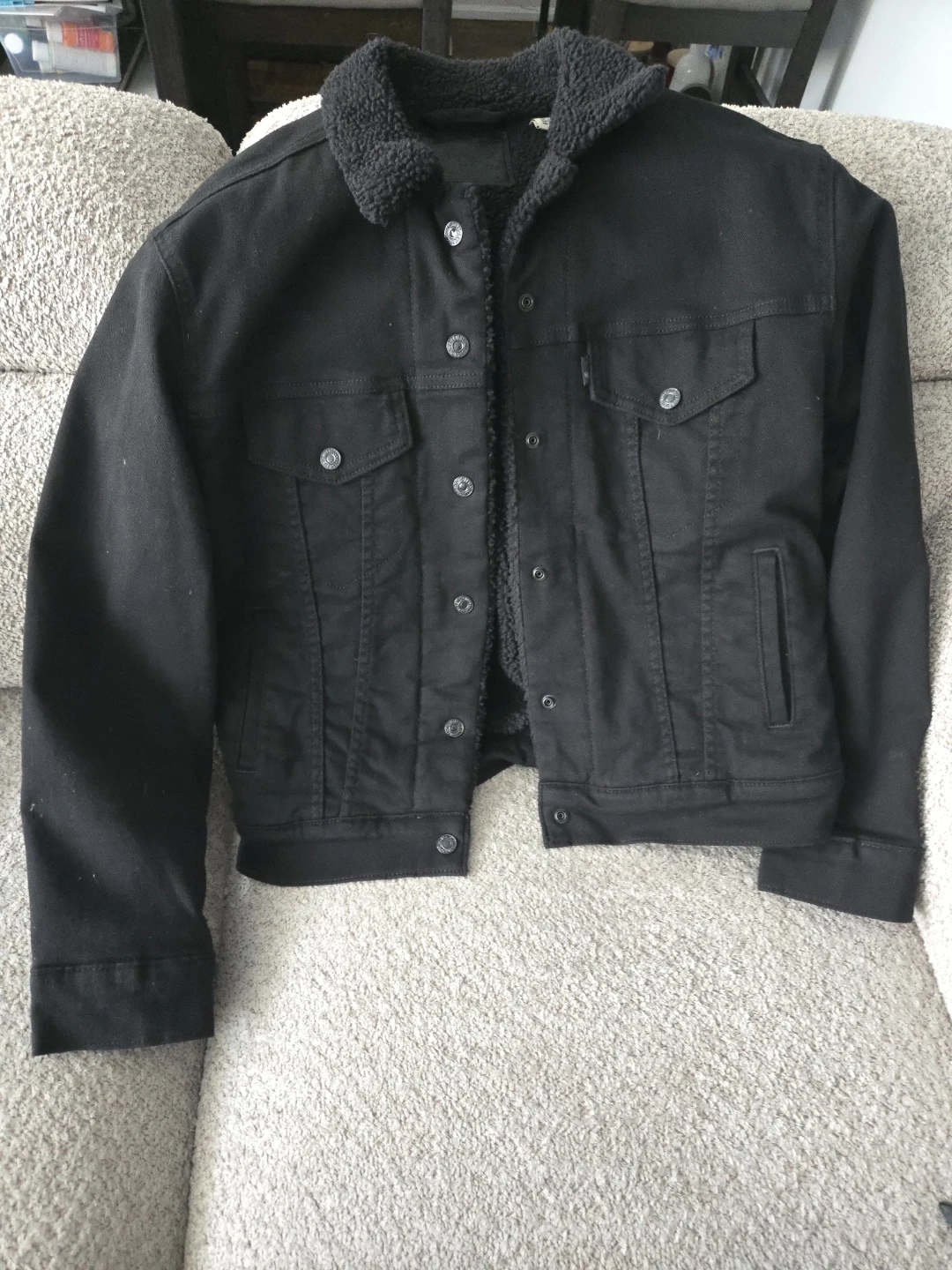 Levi's Sherpa Lined Denim Jacket