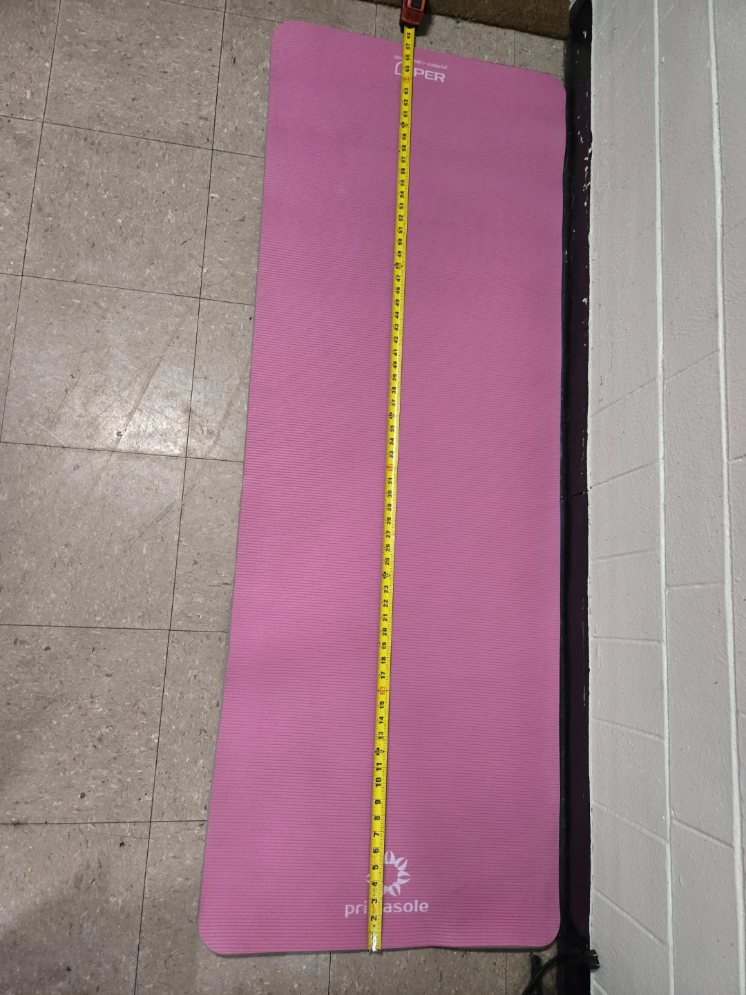 ProsourceFit Pink Extra Thick 1/2" Yoga Pilates Mat - photo 2