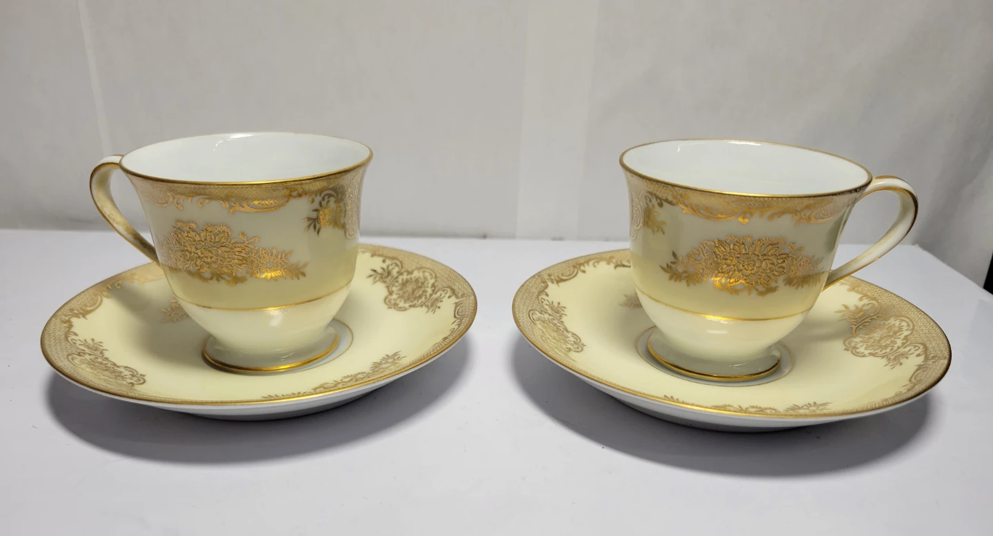 Noritake China Tea Cup (6) and Saucer (6) Set - photo 5
