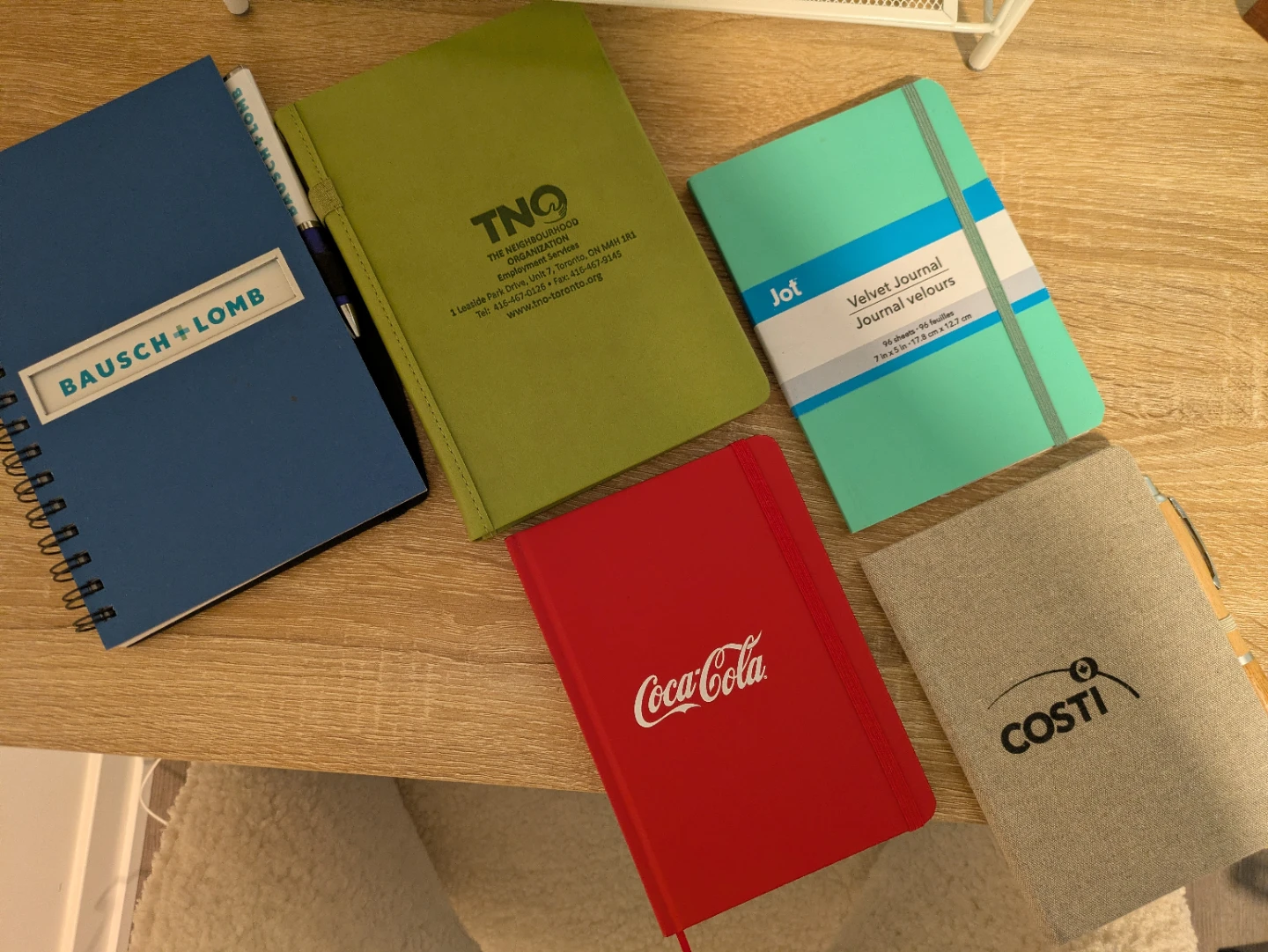 Set of 5 / Individual Assorted Notebooks and Journals