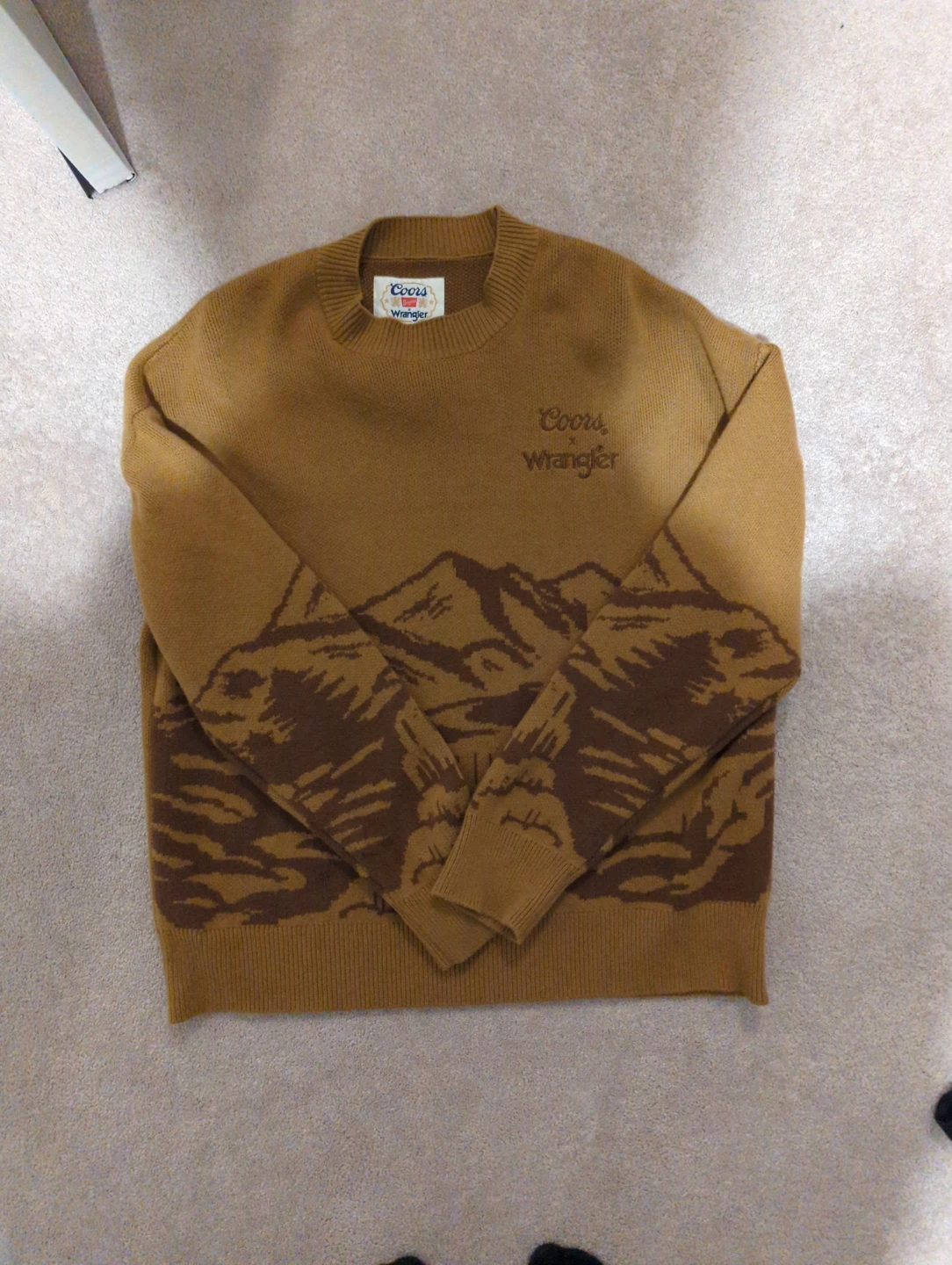 Coors x Wrangler Mountain Sweater