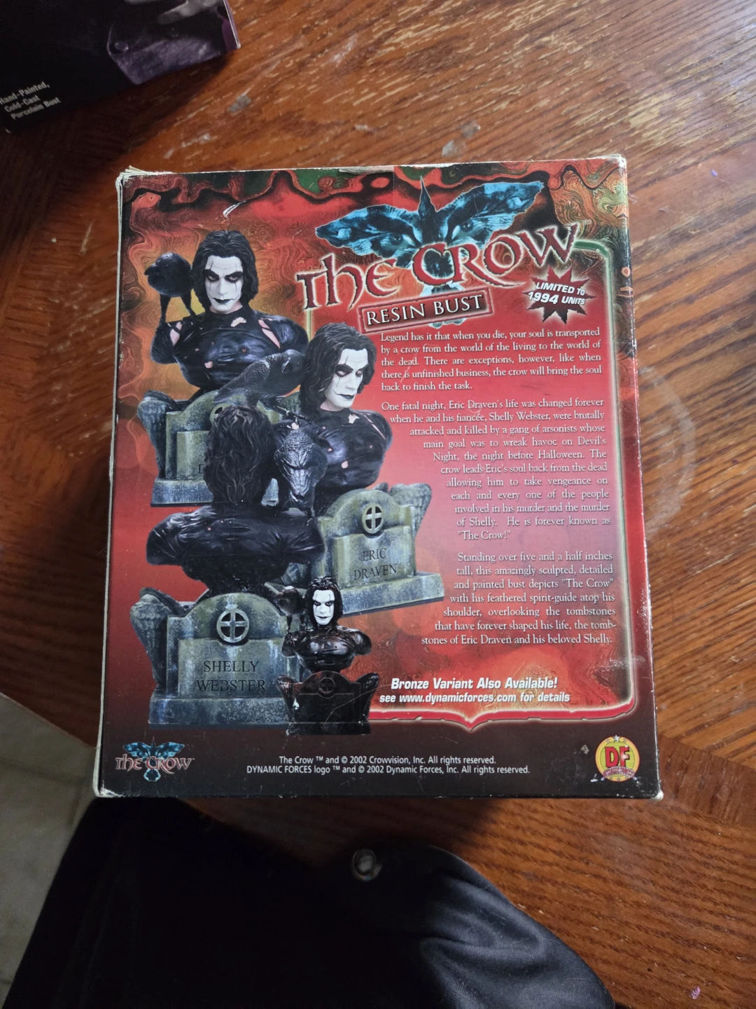 The Crow Resin Bust - photo 3
