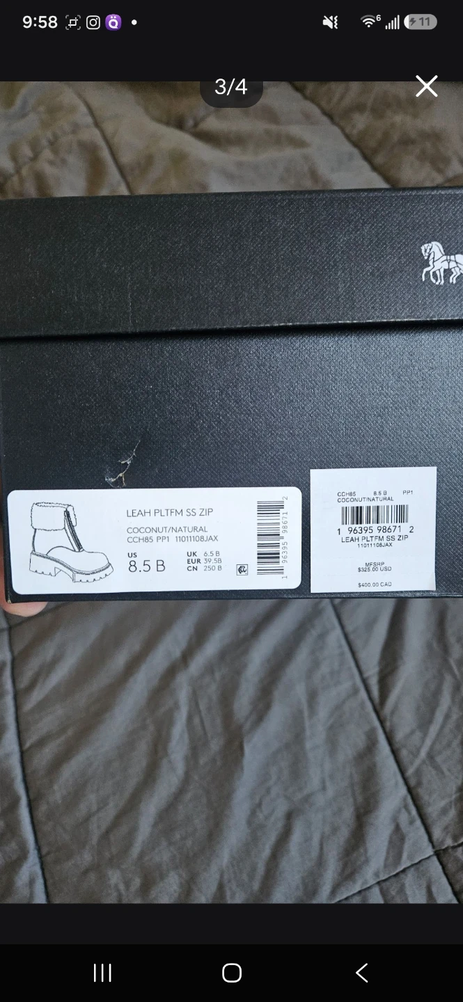 Coach Leah Platform Zip Boots - photo 3