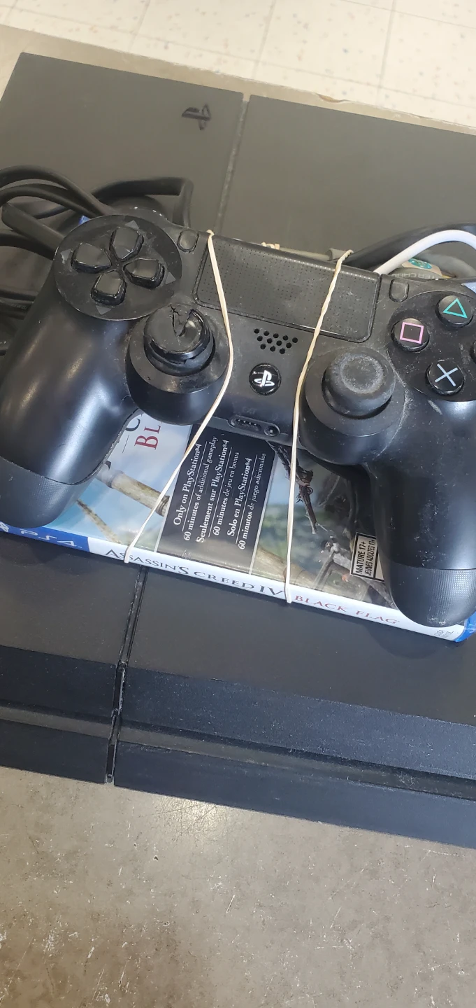 PlayStation 4 Console with Controller and Game - photo 2
