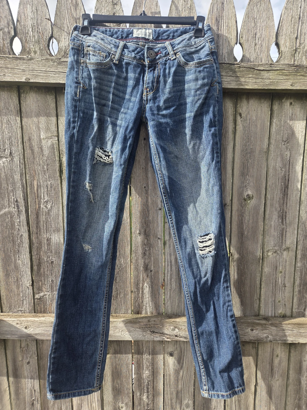 Aeropostale Bayla Skinny Jeans Size 0 Short