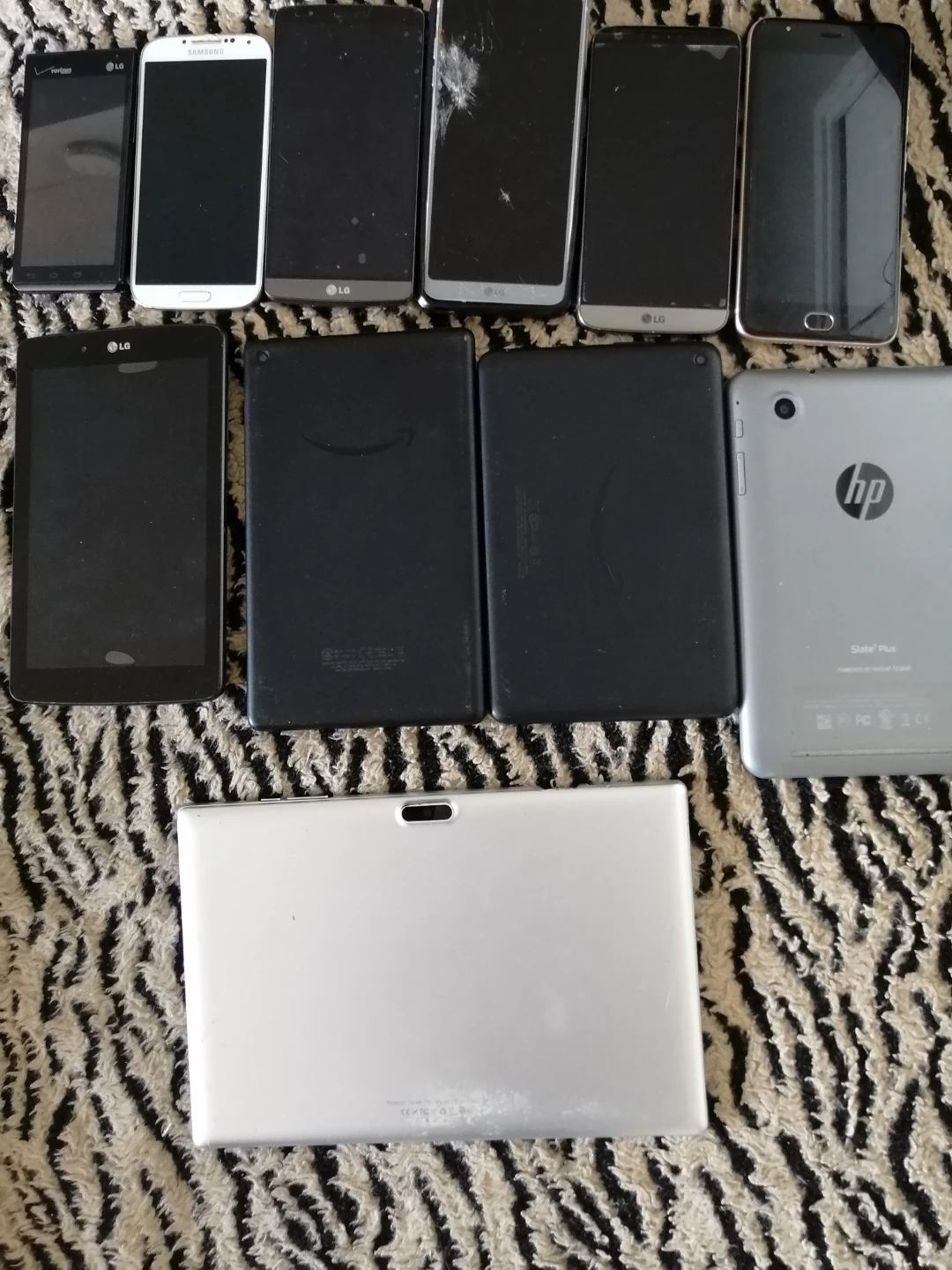 Old used cellphones