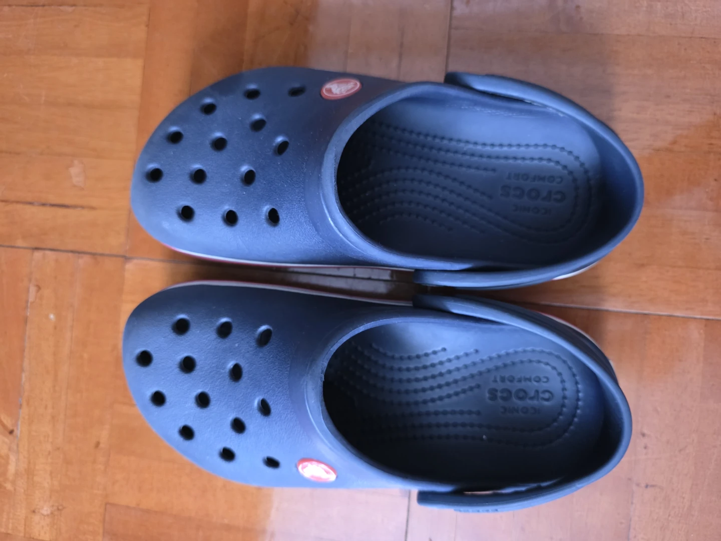 Crocs Iconic Comfort Navy Clogs