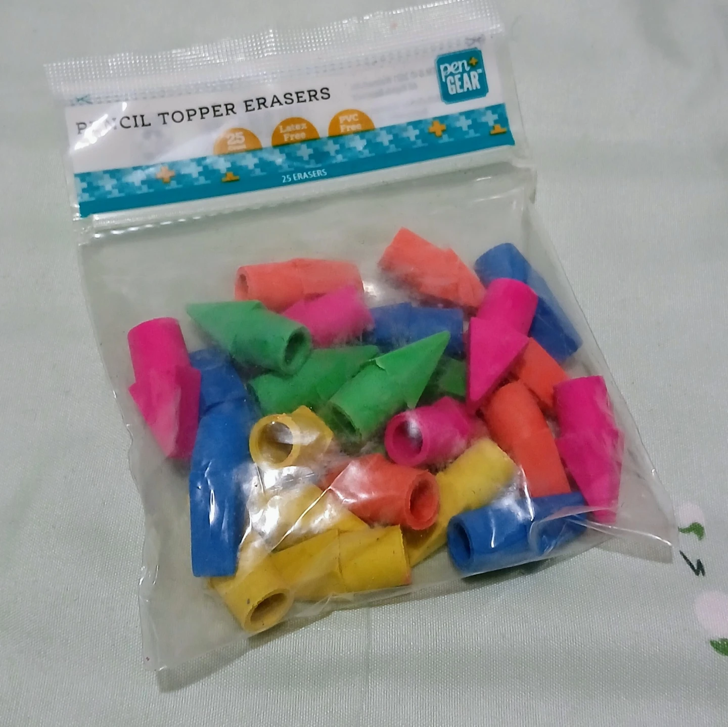 Pen+Gear Pencil Topper Erasers 🏈