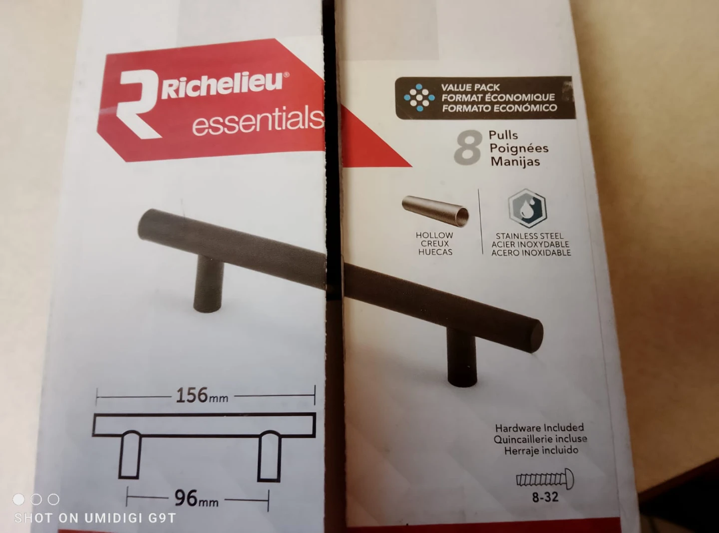New handles, 30 pieces.