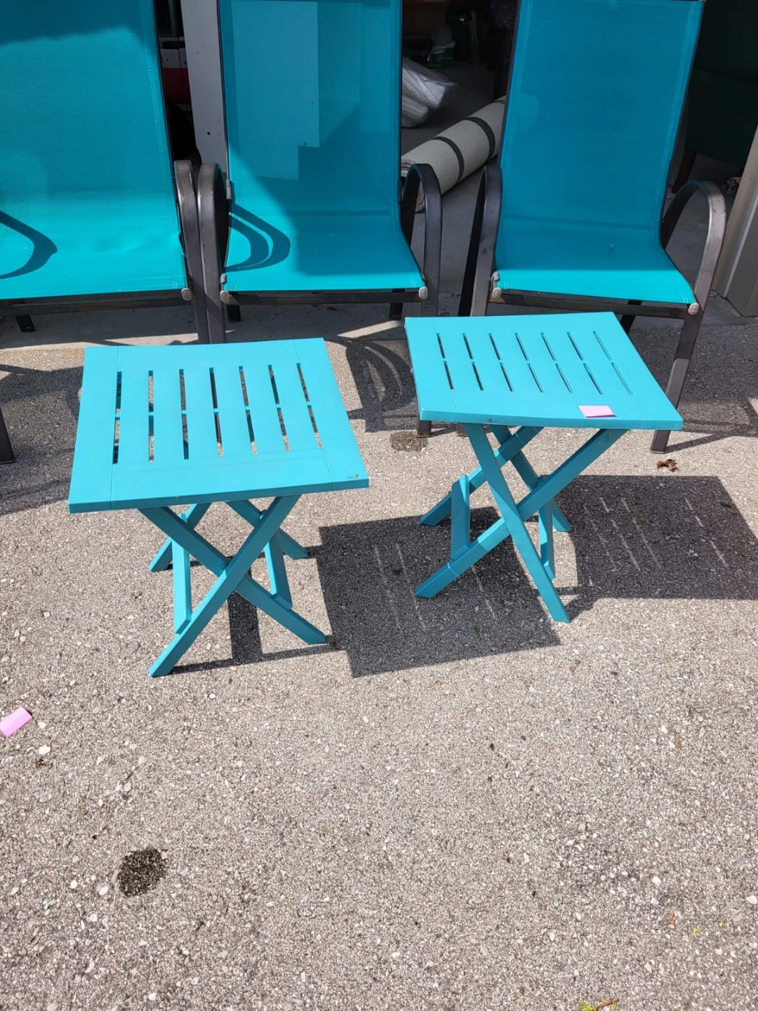 Outdoor Patio Set - 4 Chairs and 2 Tables - photo 4