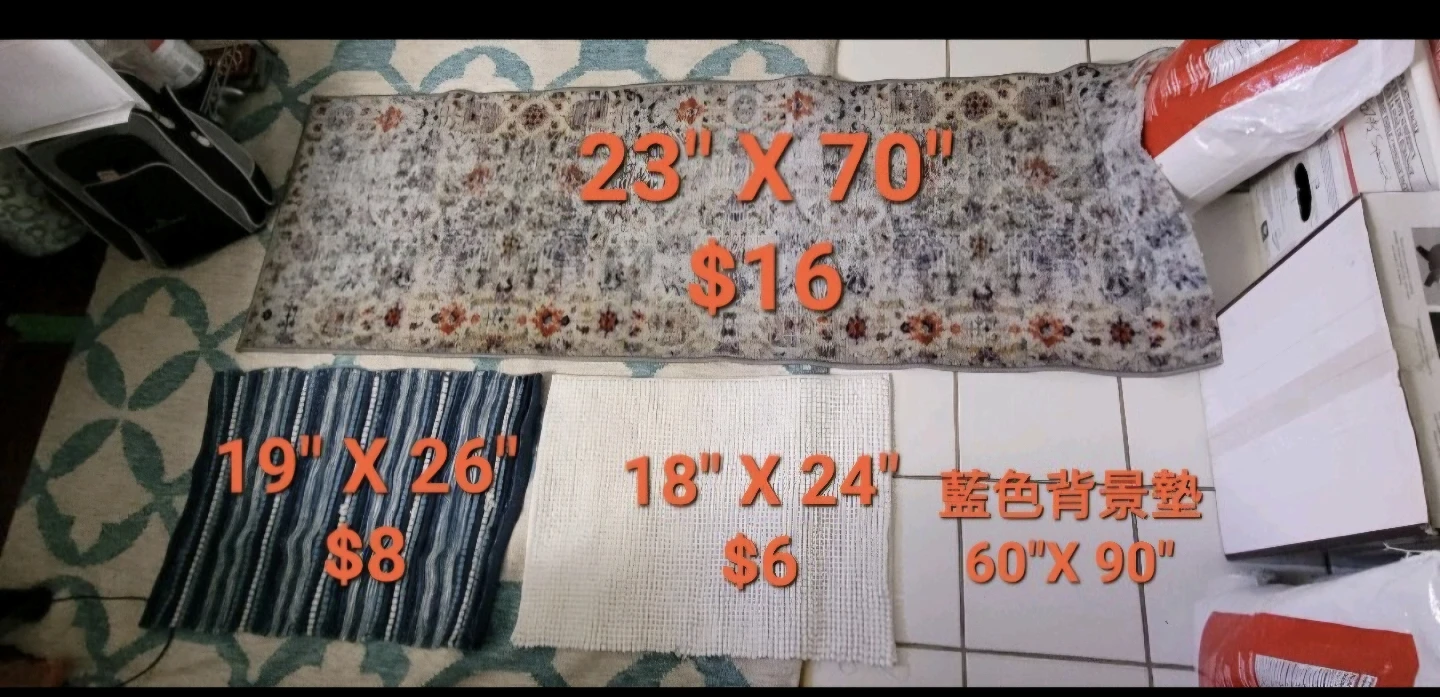 Assorted Home Decor Accent Rugs - photo 2