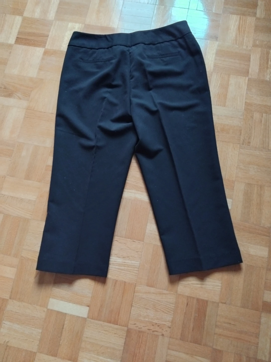Larry Levine Black Capri Pants Size 10 - photo 2