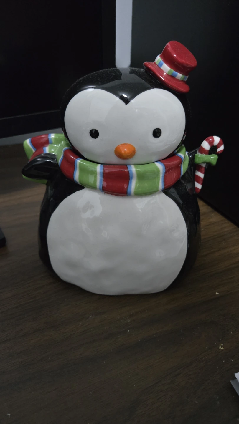 Penguin Cookie Jar