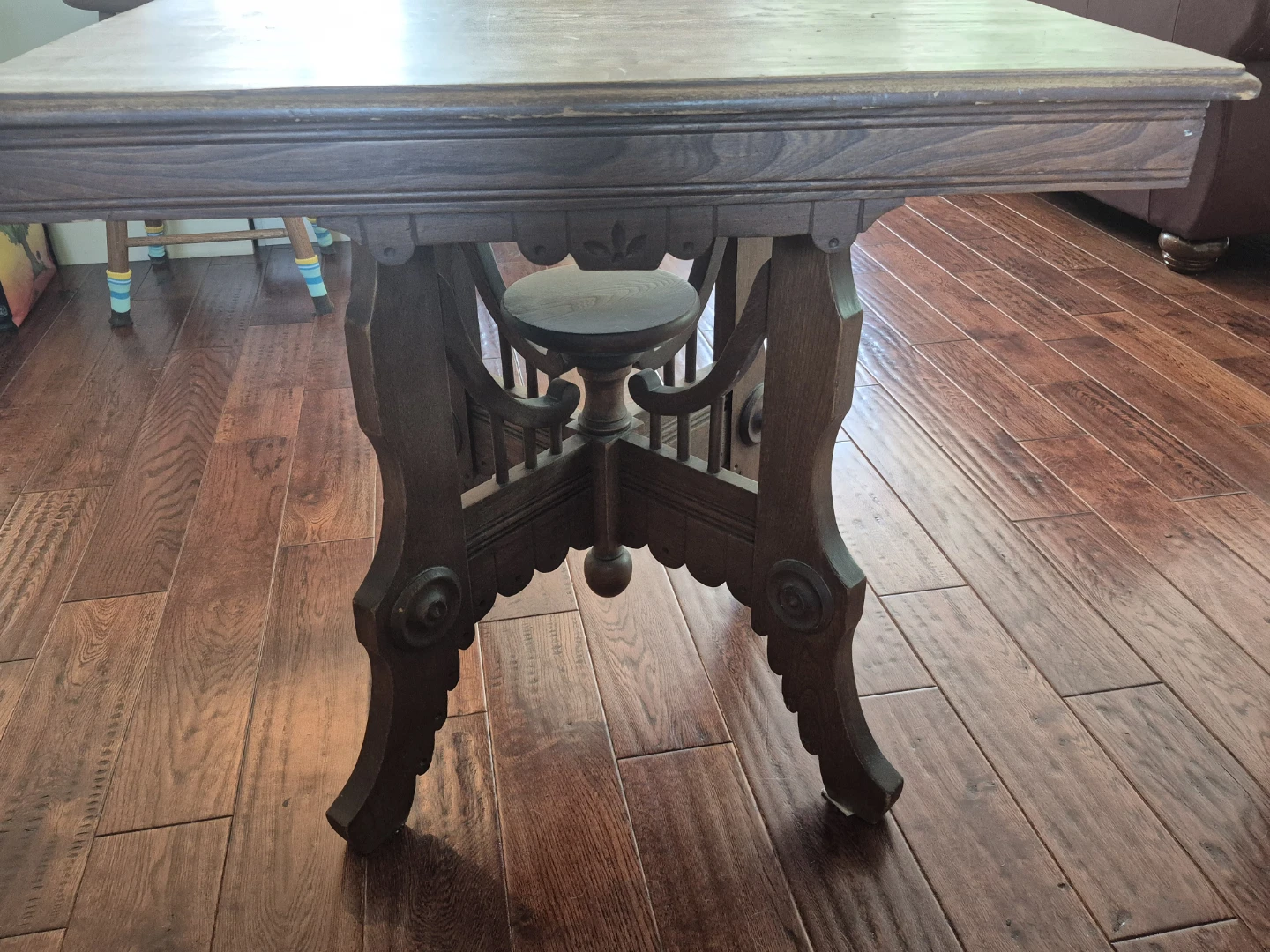 Vintage Wooden Accent Table - photo 4