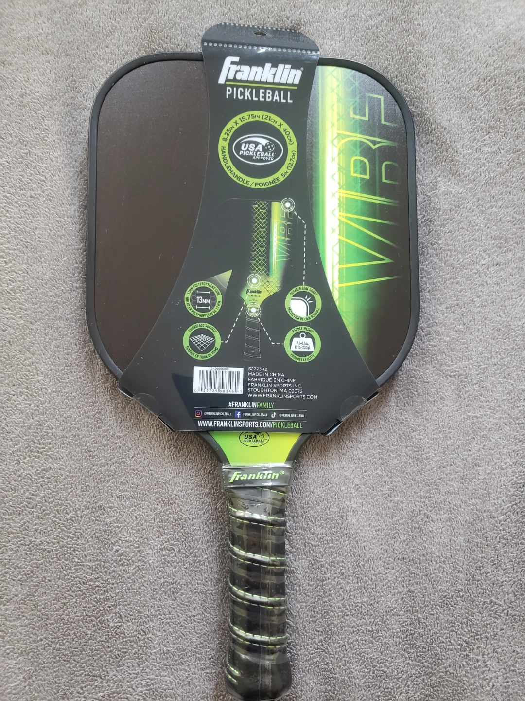 Franklin Vibe Pickleball Paddle