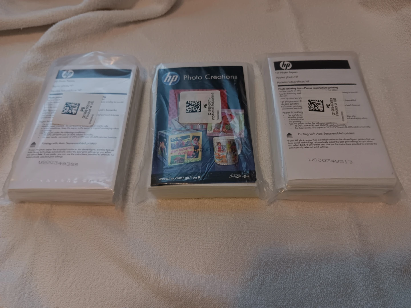 HP Photo Paper - 3 Packs