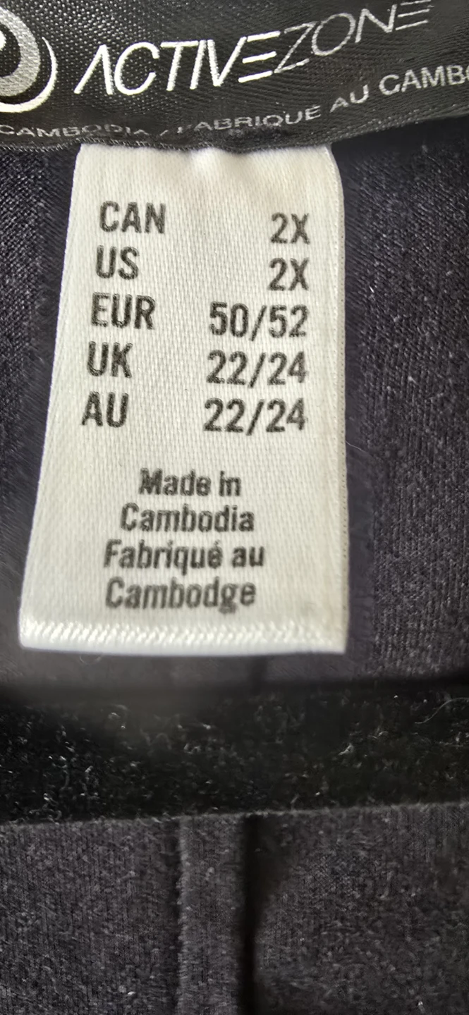 ActiveZone Black Open Cardigan - 2X - photo 3