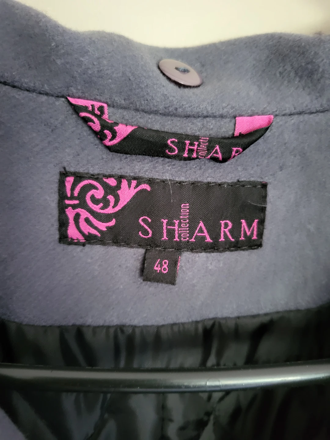 Sharm Collection Wool Blend Coat with Fur Collar - photo 4