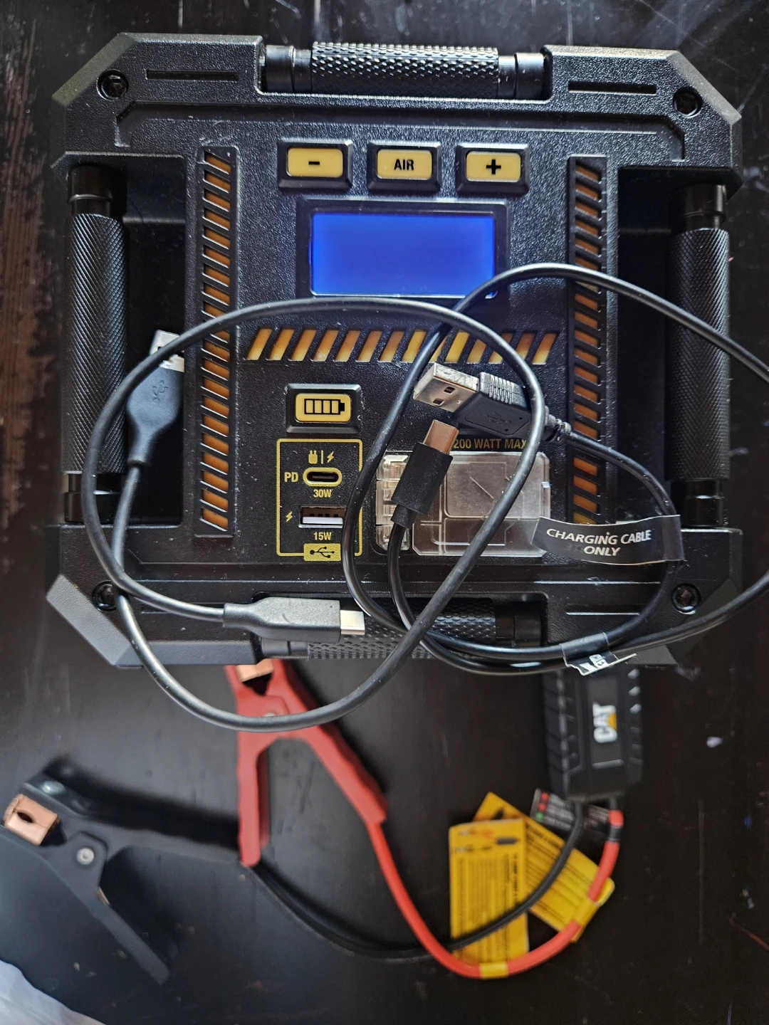 CAT Portable Jump Starter and Air Compressor - photo 2