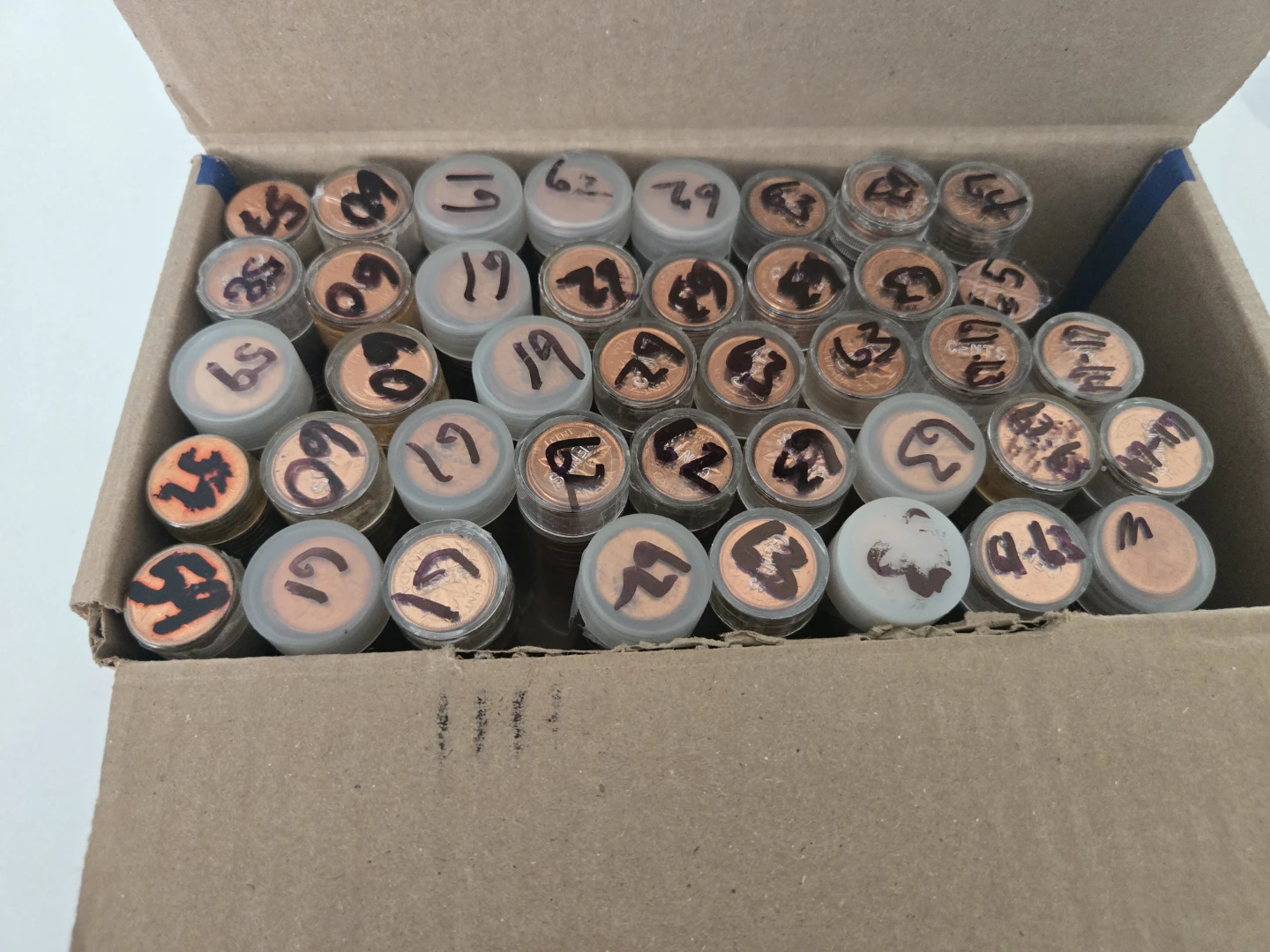Collection of Canadian Penny Rolls