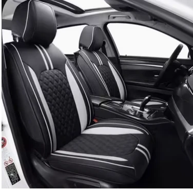 Black and White Car Seat Covers