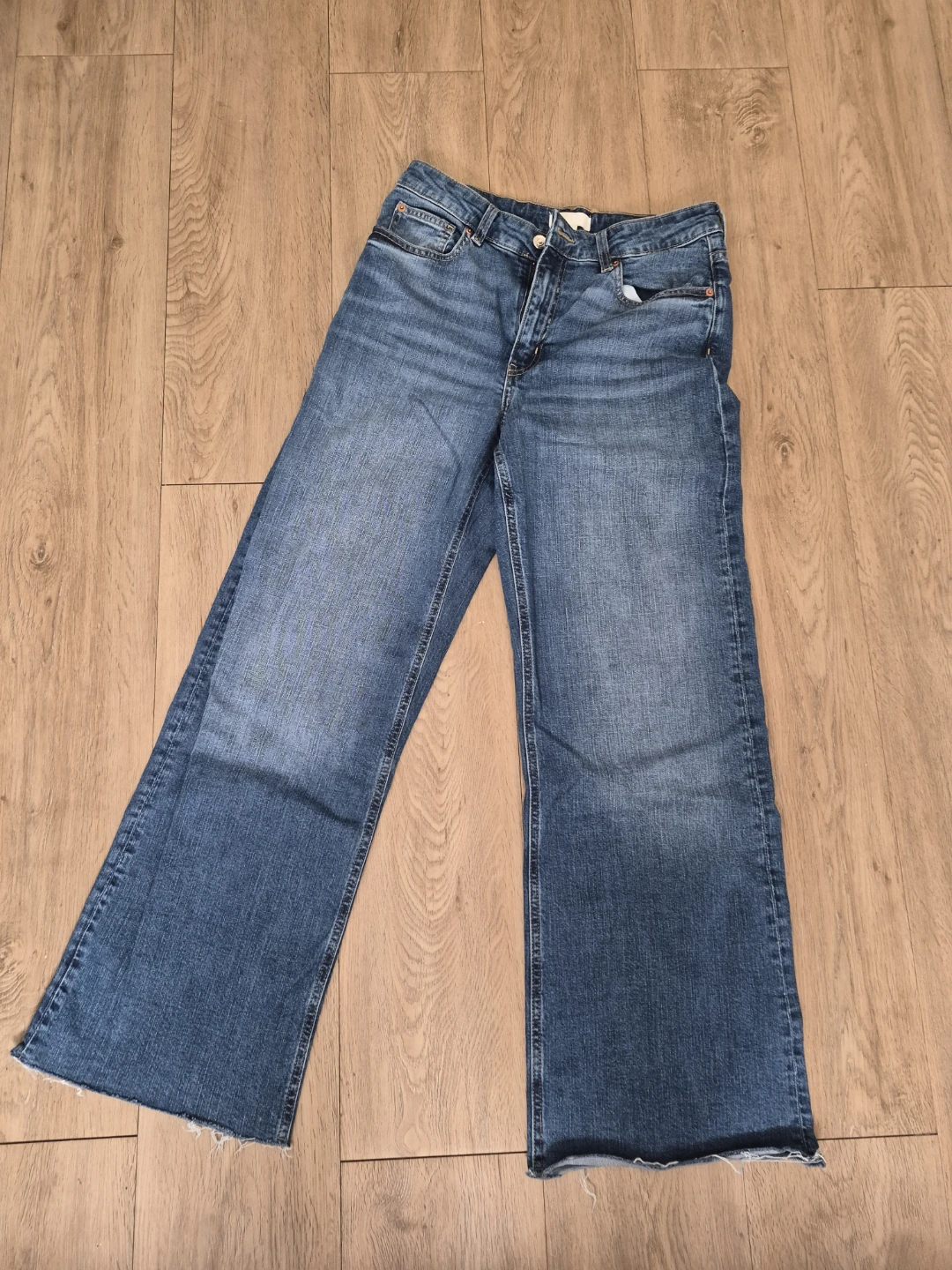 Like new H&M Wide Leg Jeans Size M (8) - photo 2