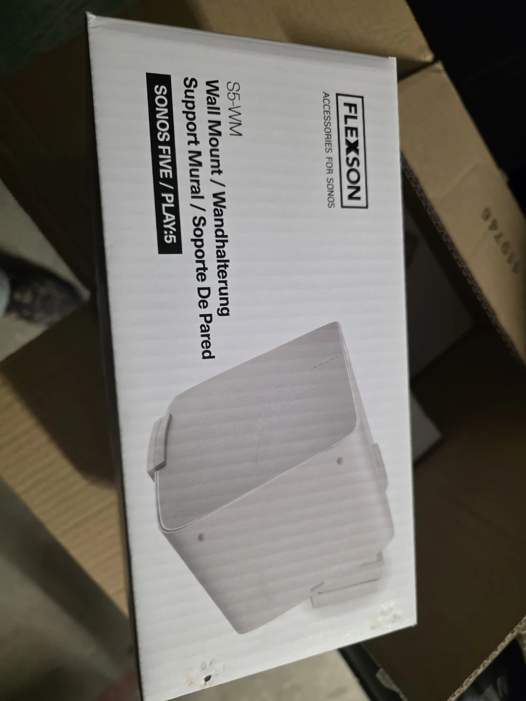 Flexson Wall Mount for Sonos Five/Play:5