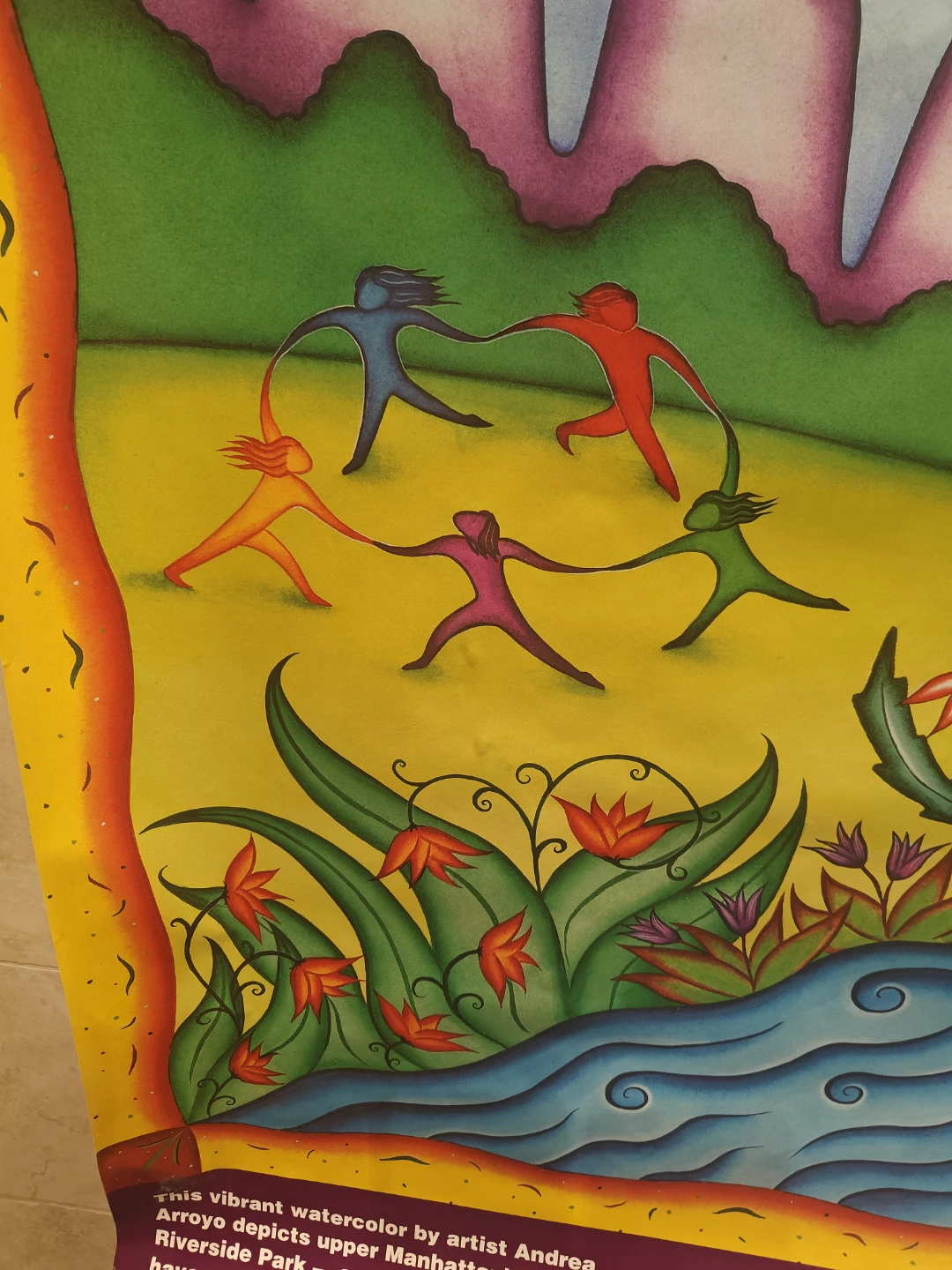 MTA Arts for Transit Riverside Park Poster - photo 3