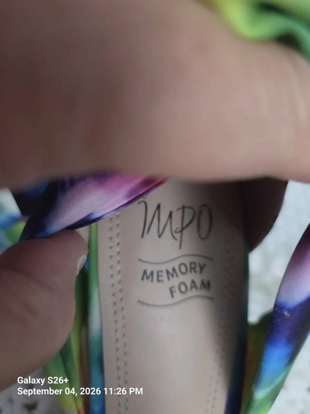 Impo Tie-Dye Wedge Sandals - photo 4