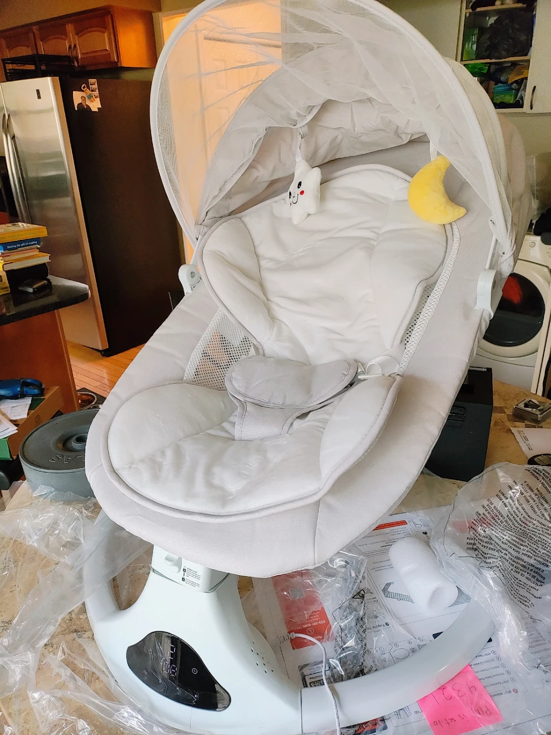 RIVIPLOU Electric Baby Swing - photo 4