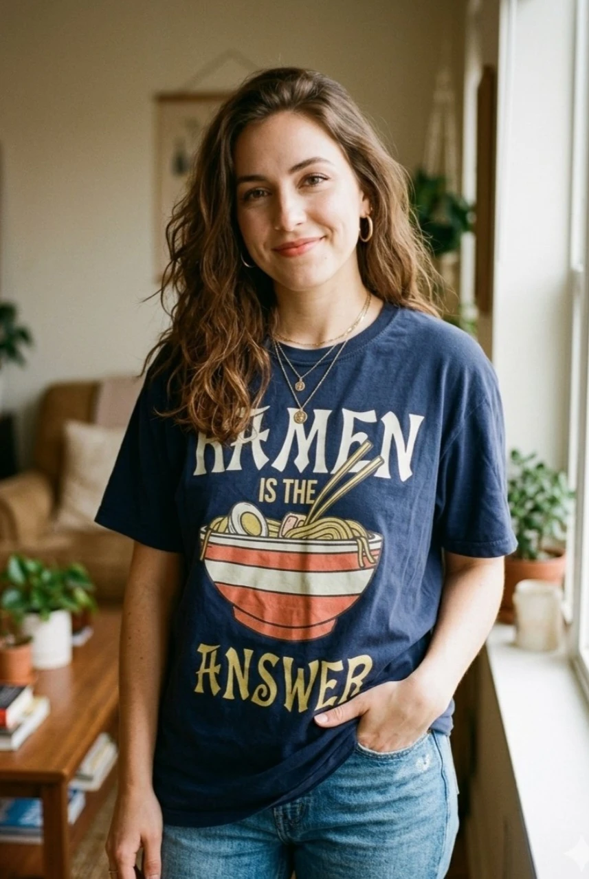 Ramen is the Answer T-shirt Size Small