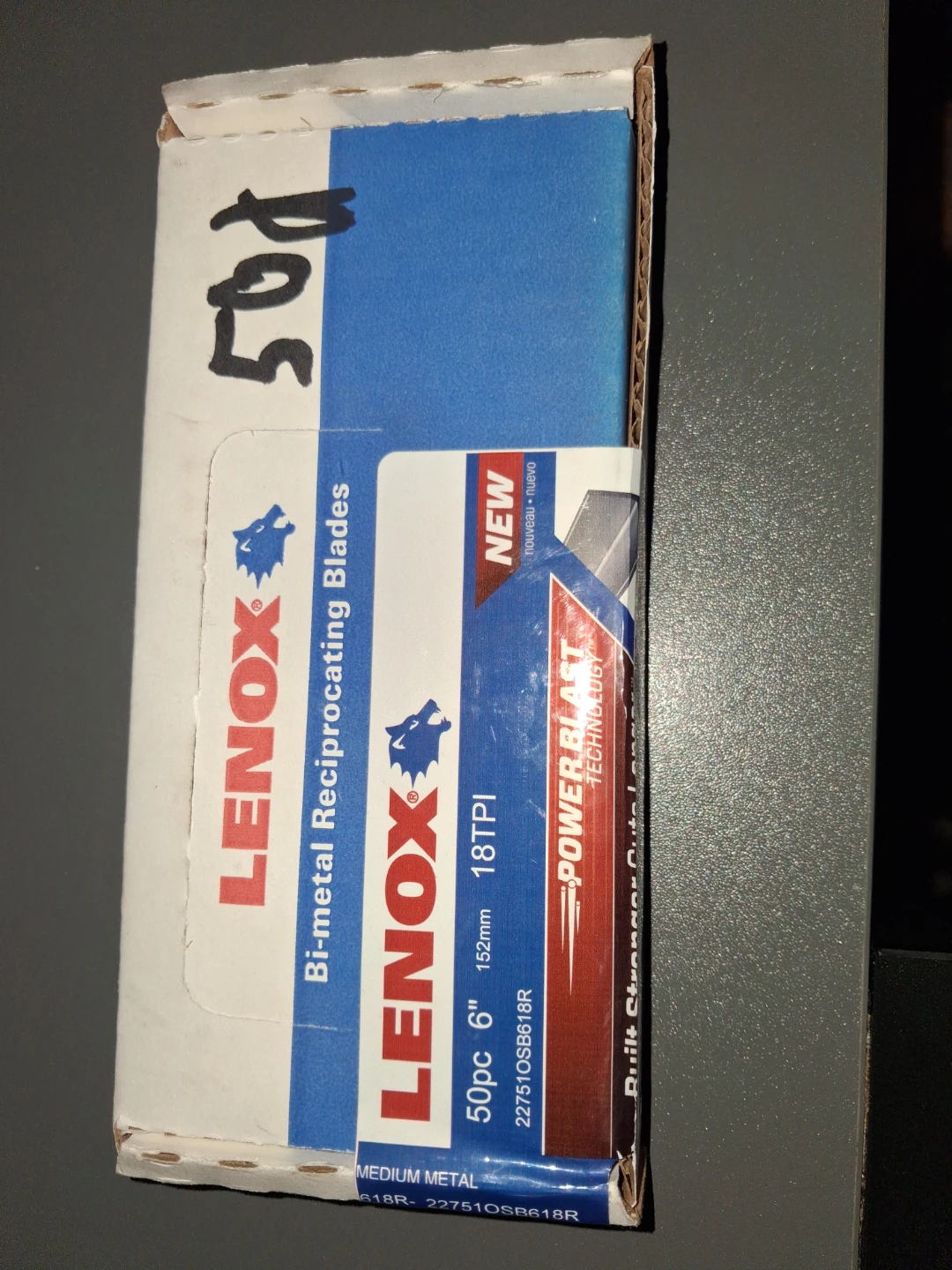Lenox Bi-metal Reciprocating Blades 50pc