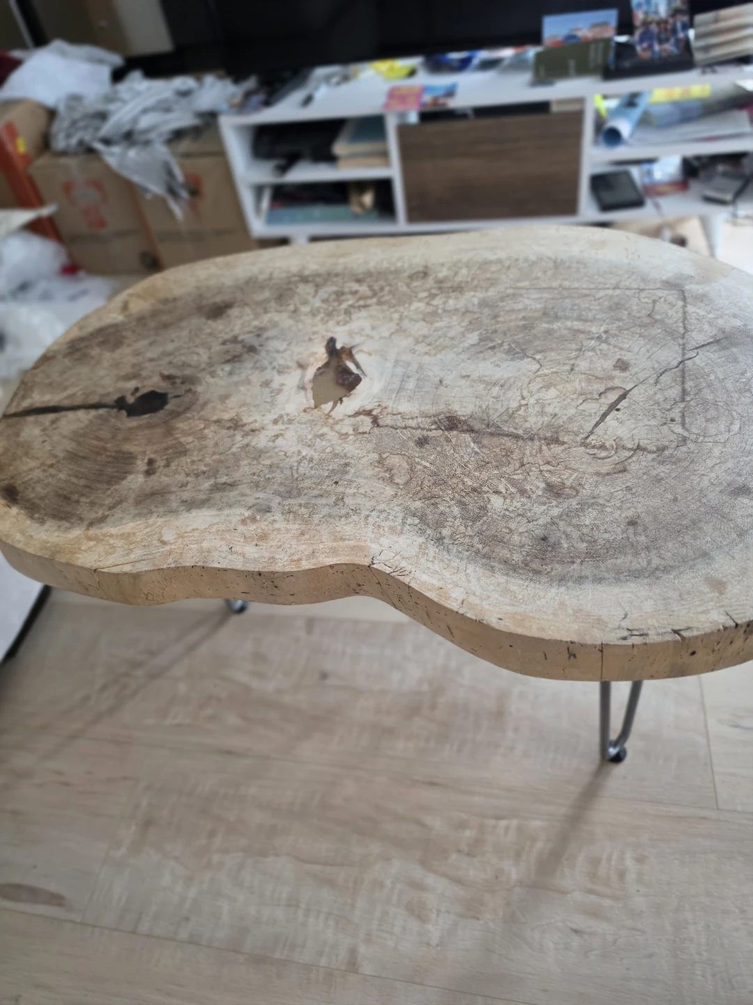 Solid Wood Coffee Table - photo 3
