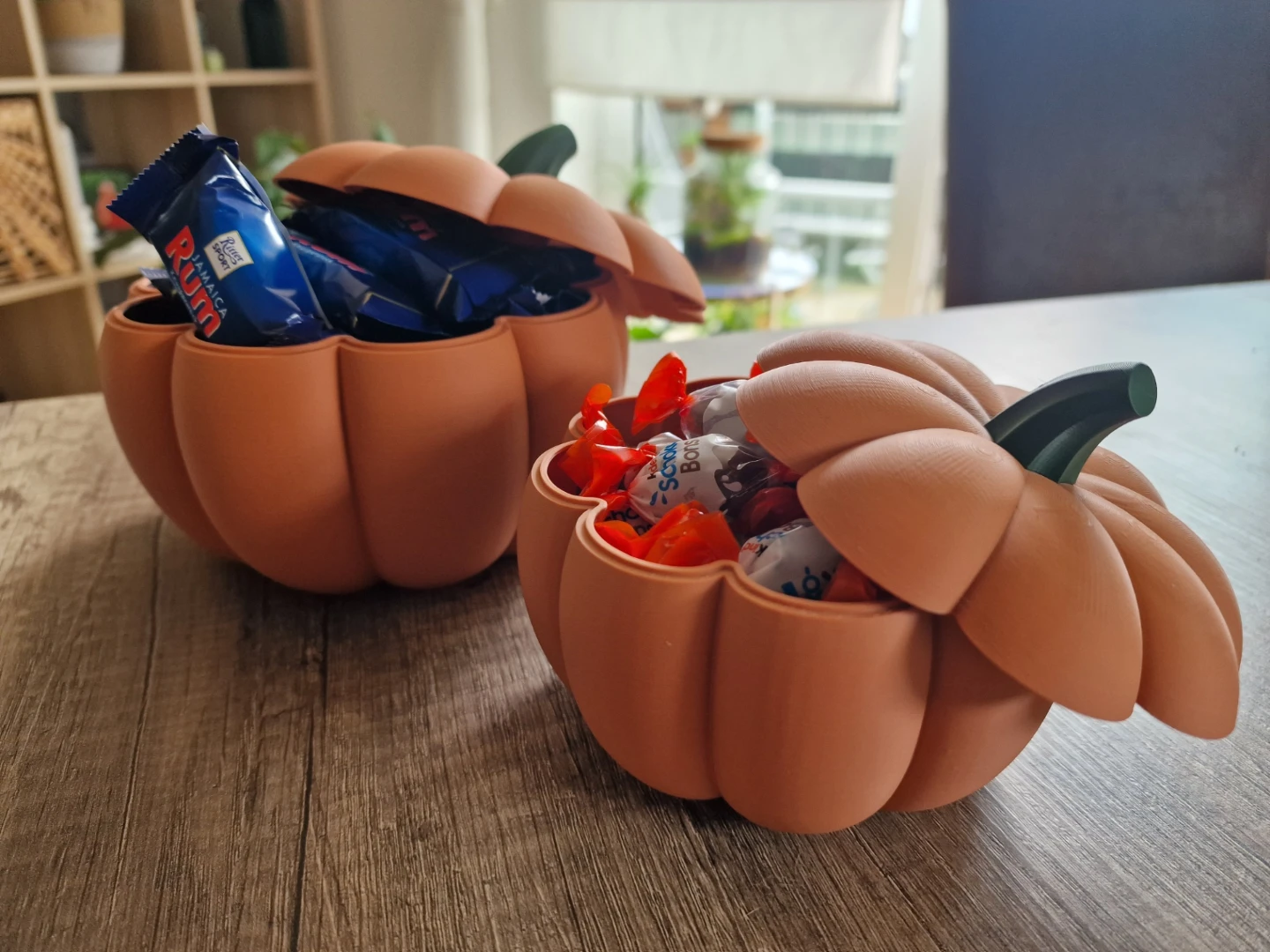3D-Printed Pumpkin Storage Containers