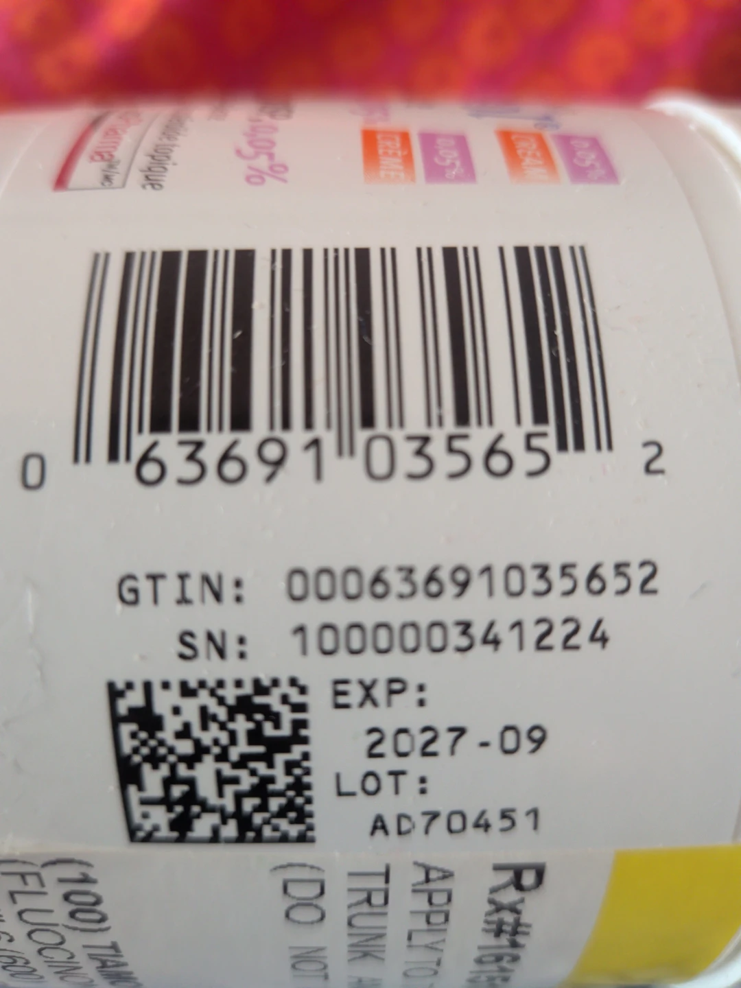 Tiamol Fluocinonide Cream 0.05% 100g - photo 3