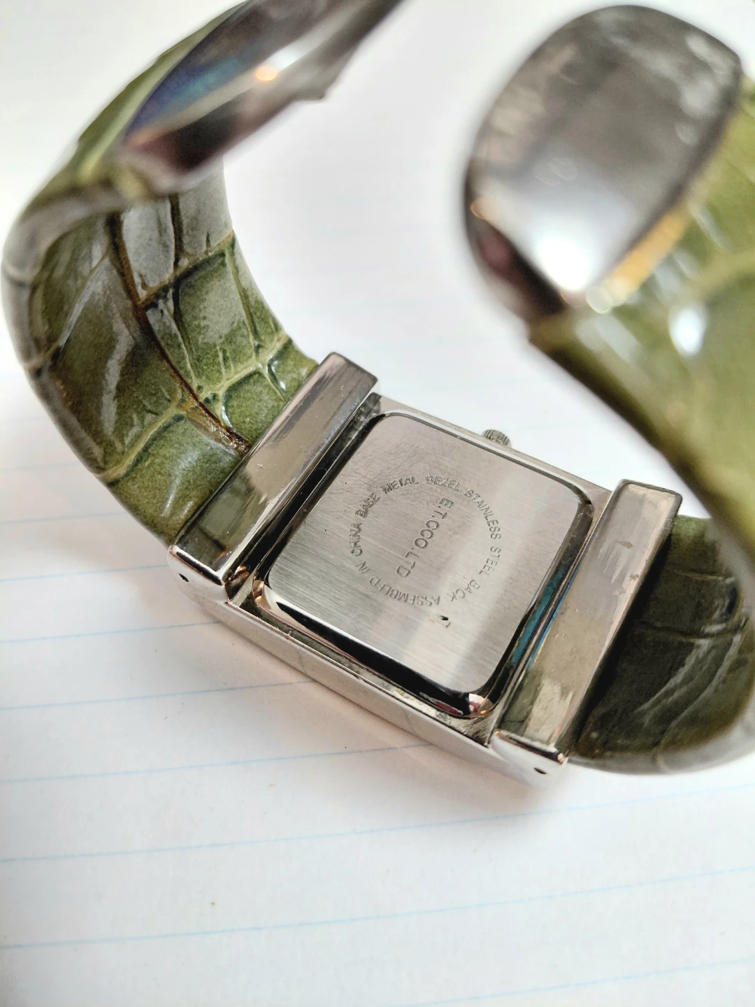 JAS Quartz Watch with Green Strap - photo 3