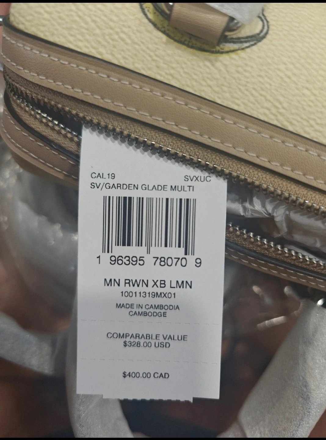 Coach Mini Rowan Crossbody Bag Lemon Print - photo 2
