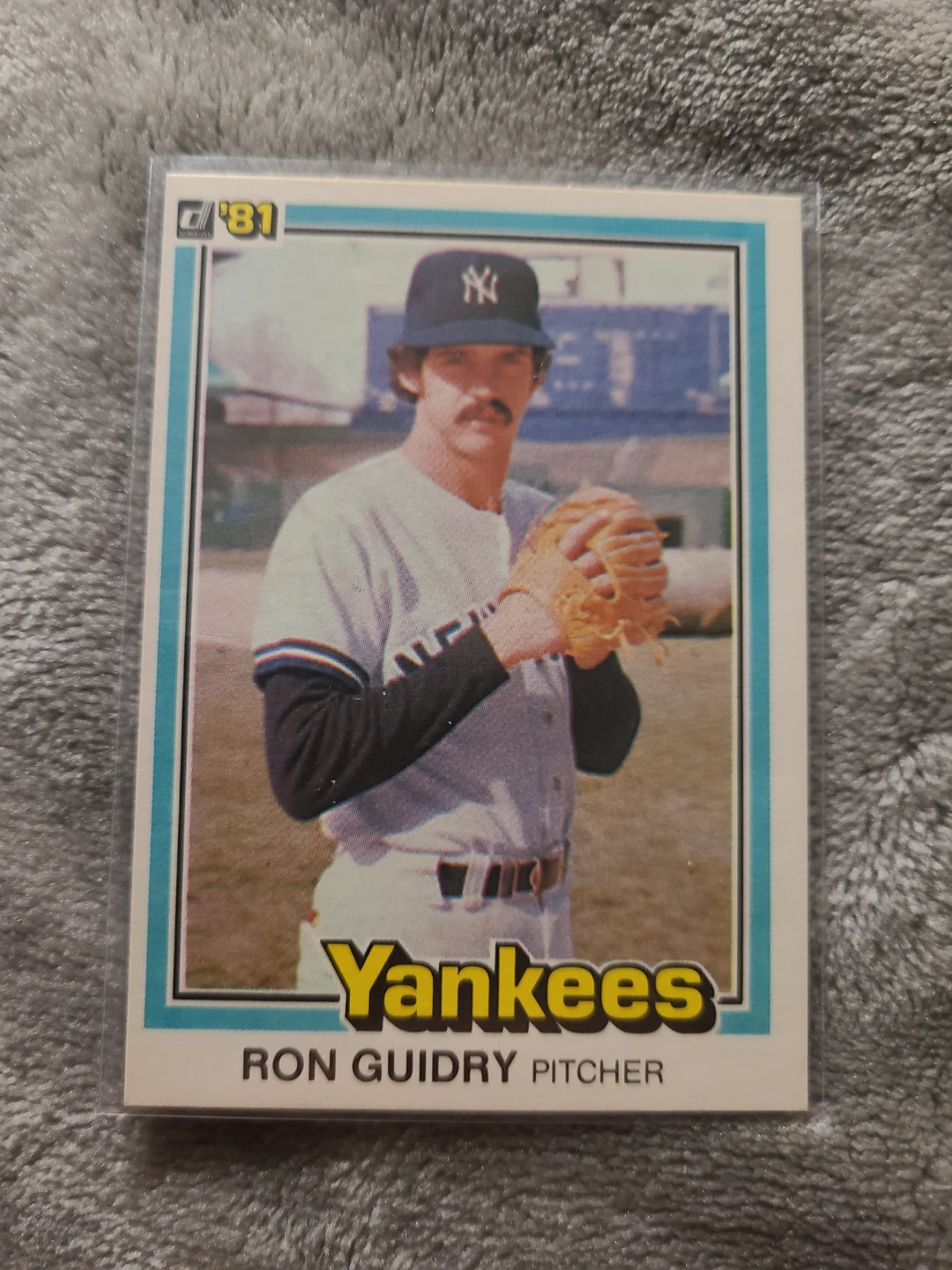 1981 Donruss Ron Guidry Baseball Card #227