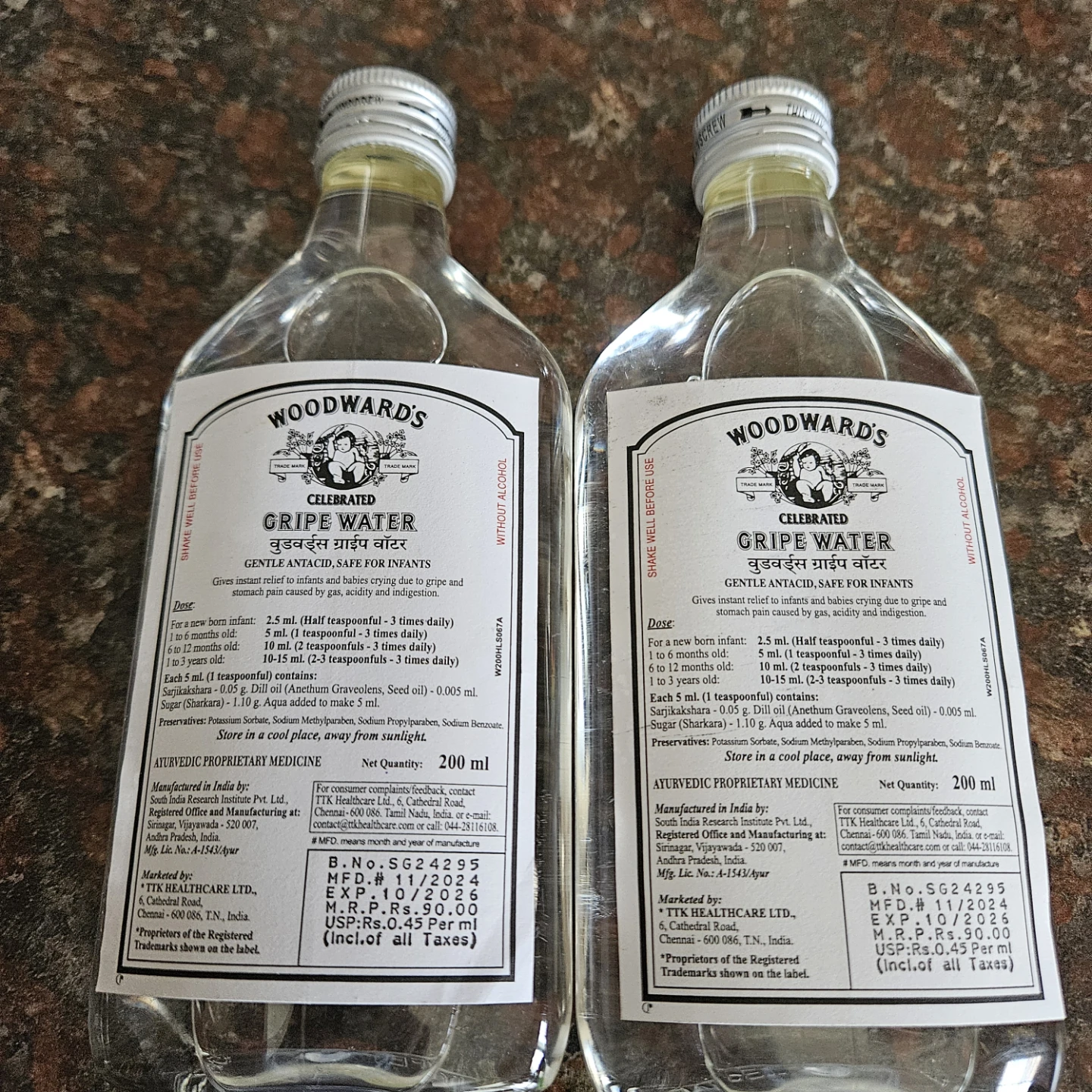 Brand new Bottles of Woodward's Gripe Water - photo 4