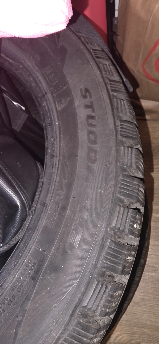Studded Winter Tires 205/55/r16 - photo 2