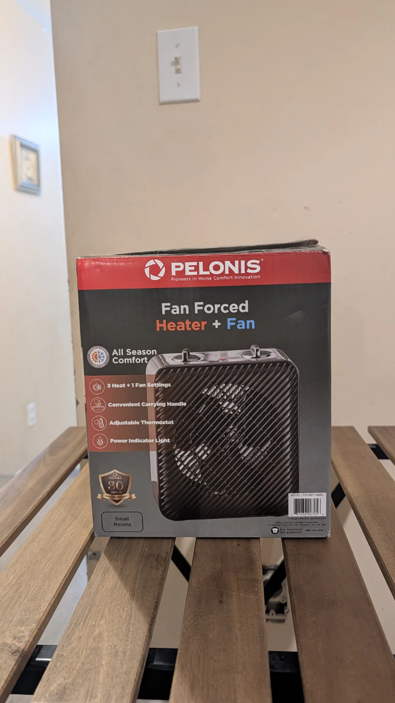 Pelonis Fan Forced Heater + Fan - photo 2