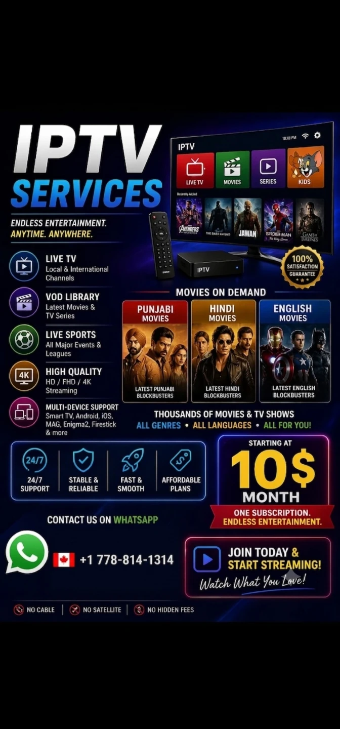 Iptv box & subscription