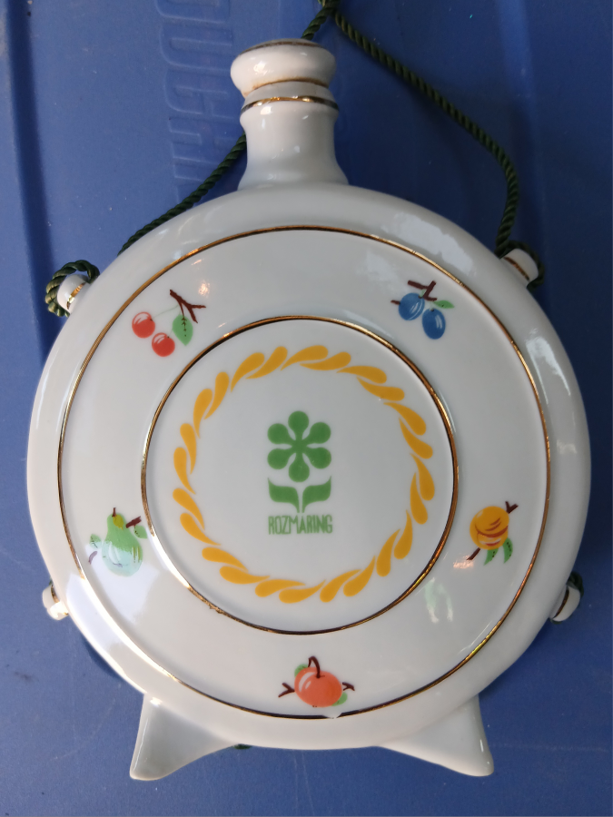 Hollóháza Porcelain Flask - photo 3